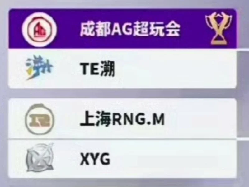 2025王者挑杯抽签结果公布 TE溯将迎战AG超玩会